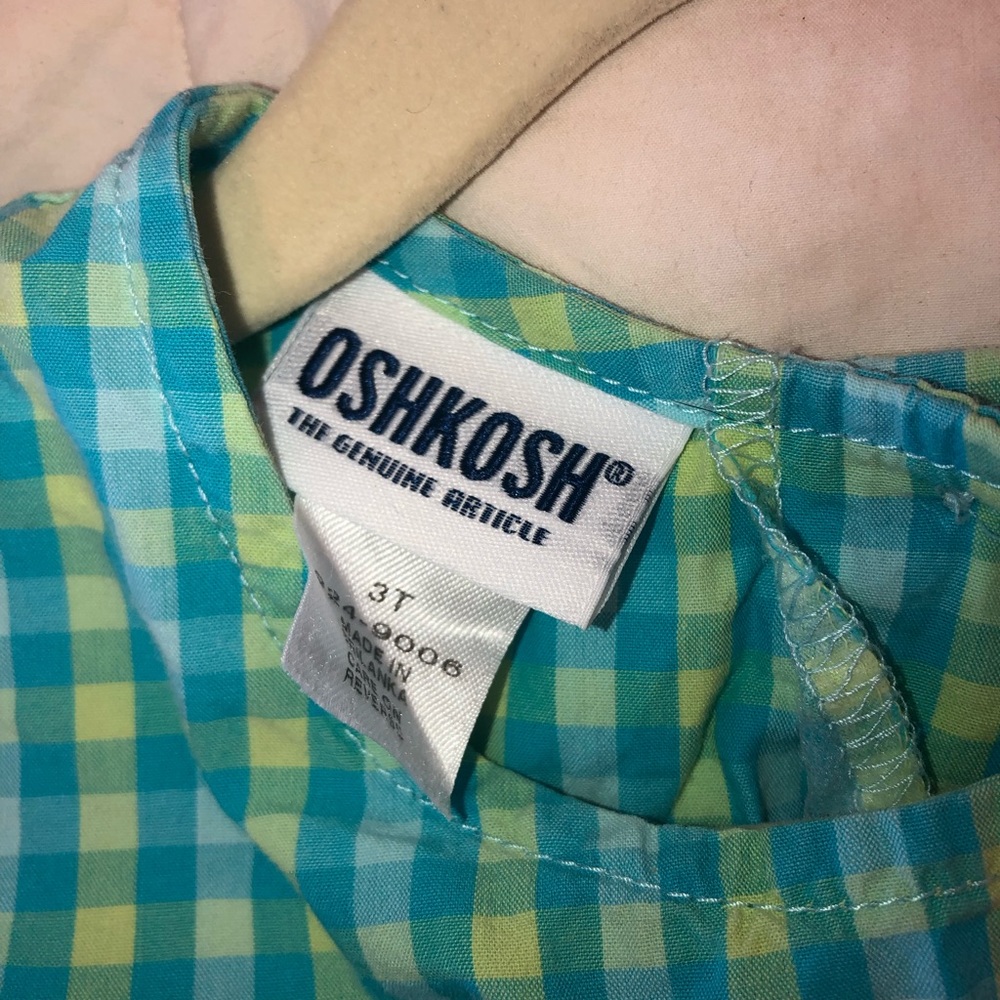 Adorable TWIN matching dresses Like New OshKosh 3T - Picture 3 of 6